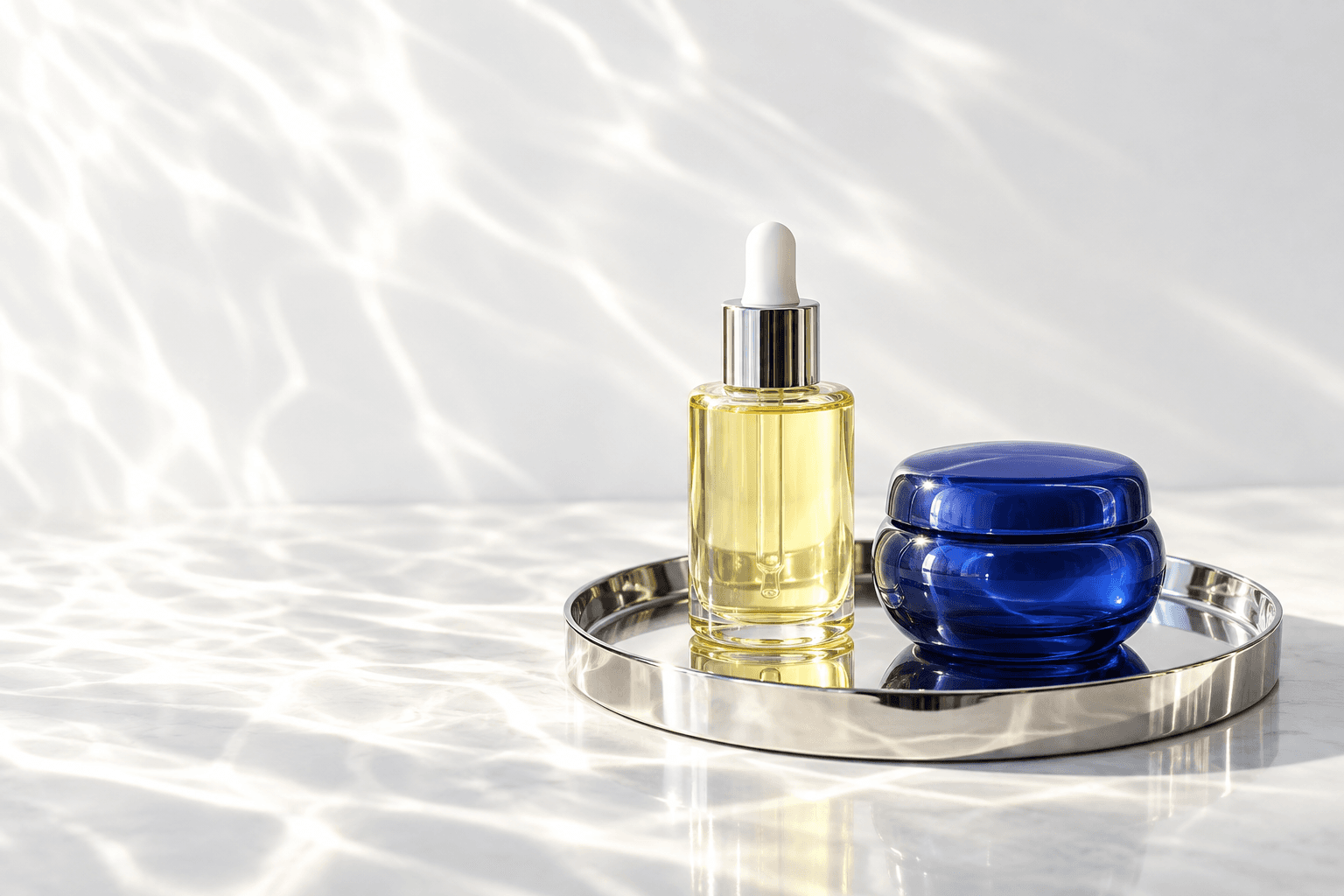 Generated fictional skincare still-life concept