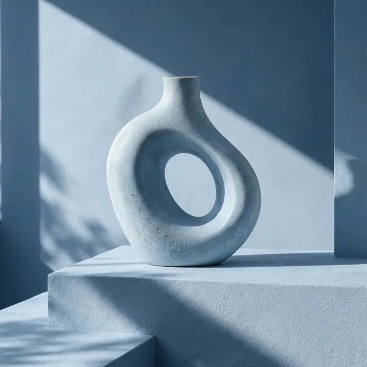 Hand-thrown vases